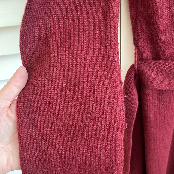 Fur collar maxi cardigan Y2K - Picture 10 of 10